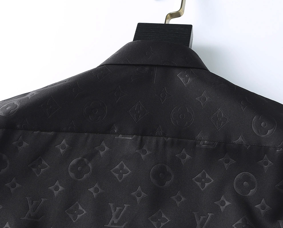 Louis Vuitton LV Shirts Short Sleeved For Men Bold 4345