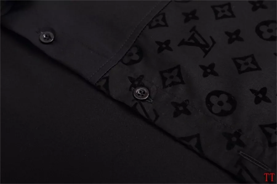 Louis Vuitton LV Shirts Short Sleeved For Men Elegant 9406