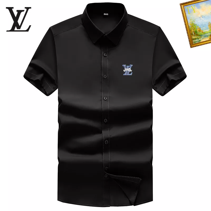 Louis Vuitton LV Shirts Short Sleeved For Men Functional 8285