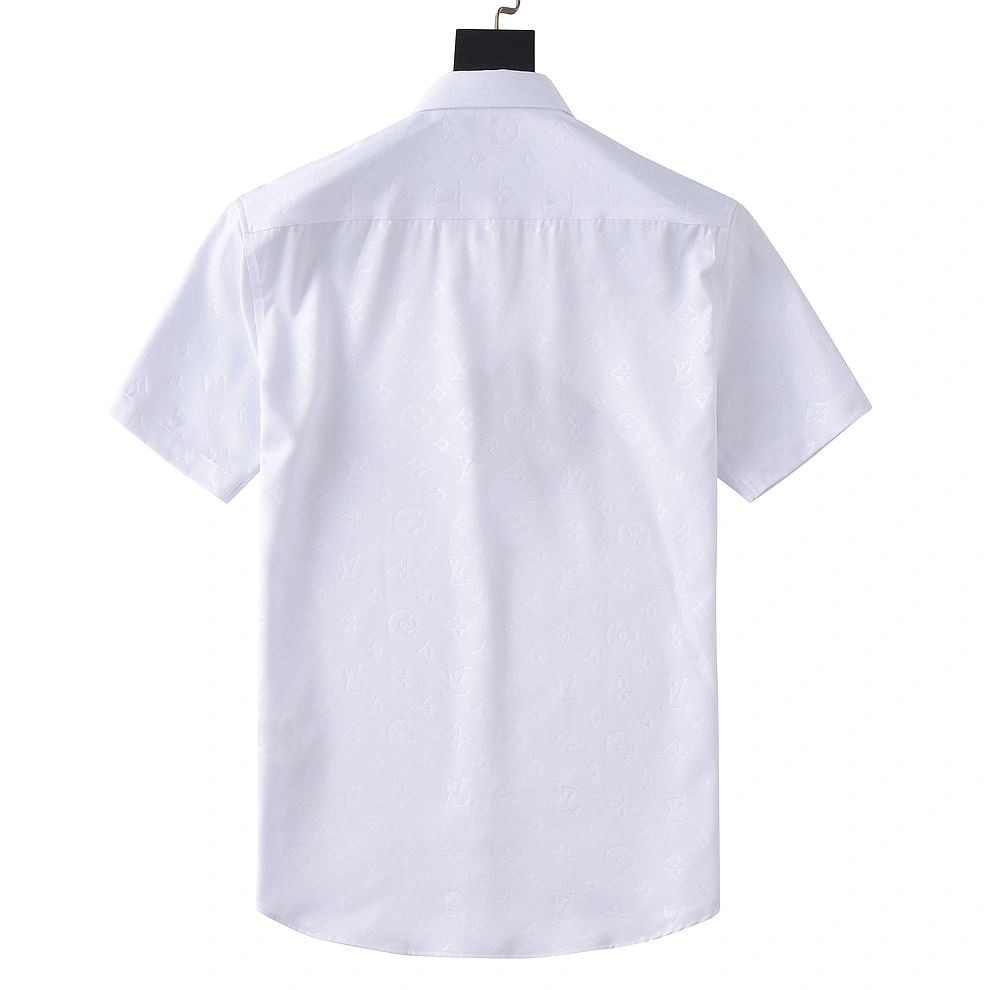 Louis Vuitton LV Shirts Short Sleeved For Men Lightweight 4341