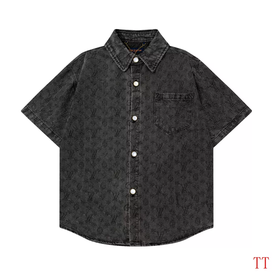 Louis Vuitton LV Shirts Short Sleeved For Unisex Bold 5380