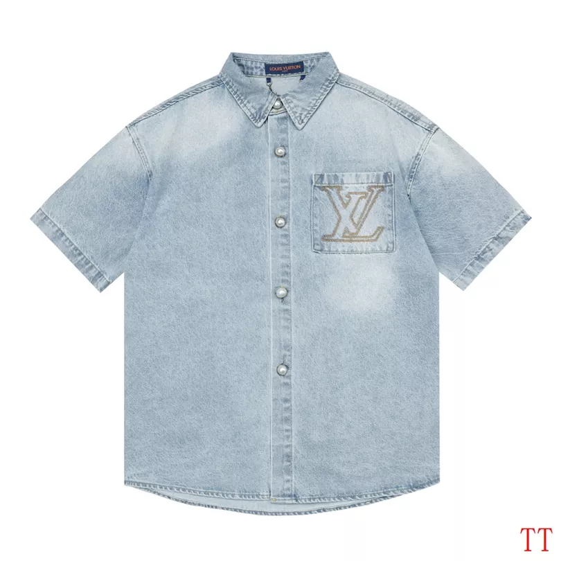 Louis Vuitton LV Shirts Short Sleeved For Unisex Functional 2740