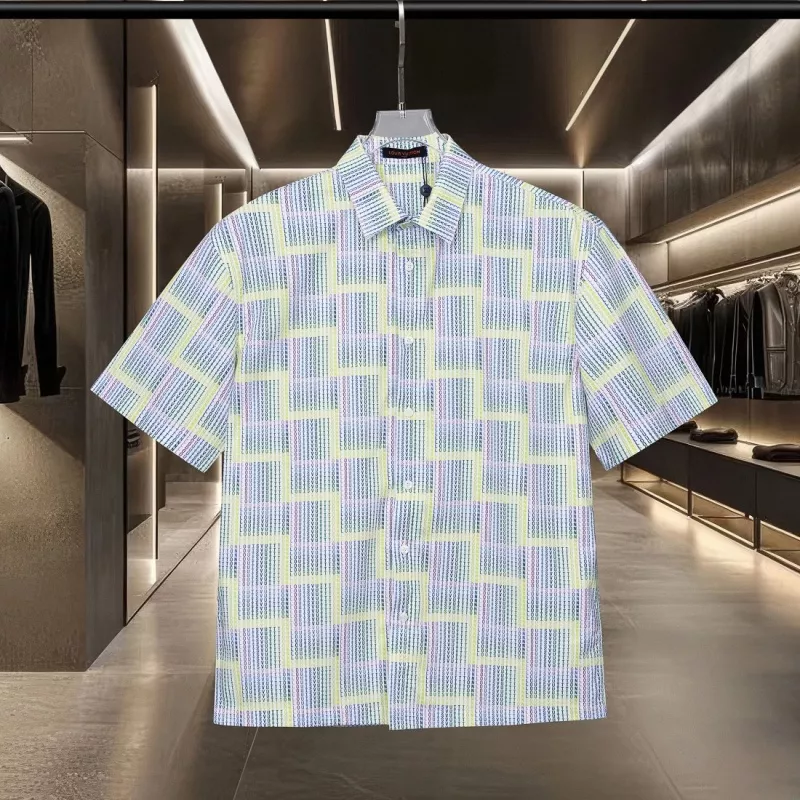 Louis Vuitton LV Shirts Short Sleeved For Unisex GoodFit 7190