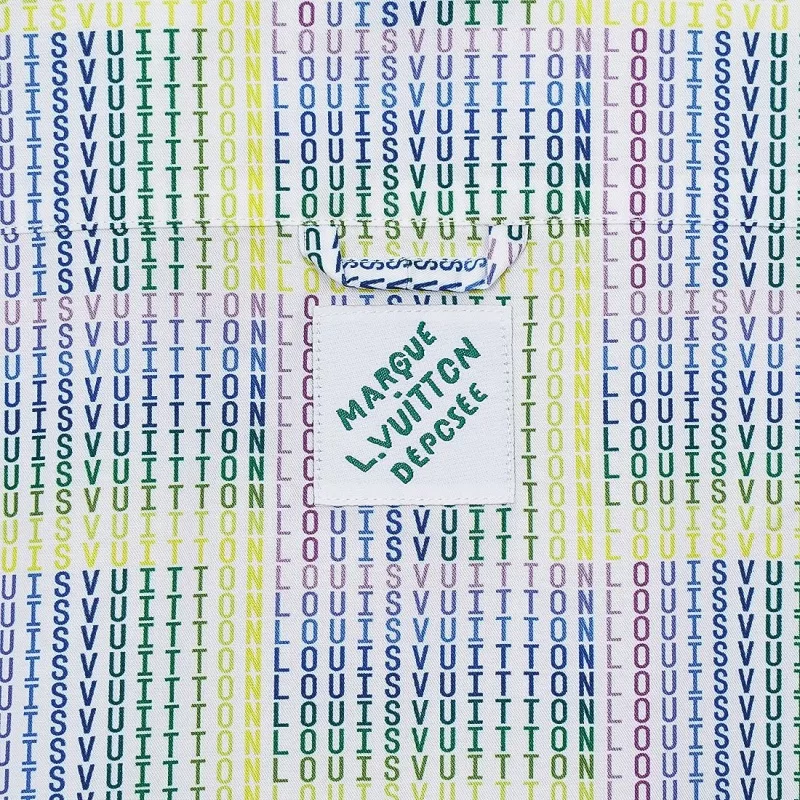 Louis Vuitton LV Shirts Short Sleeved For Unisex GoodFit 7190
