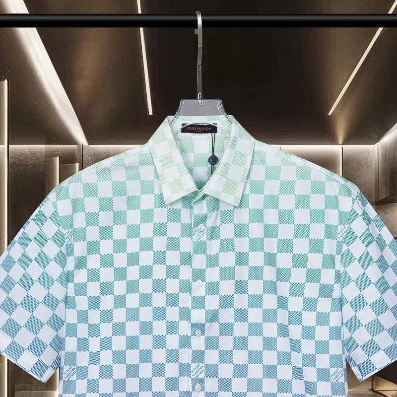 Louis Vuitton LV Shirts Short Sleeved For Unisex Lightweight 8480
