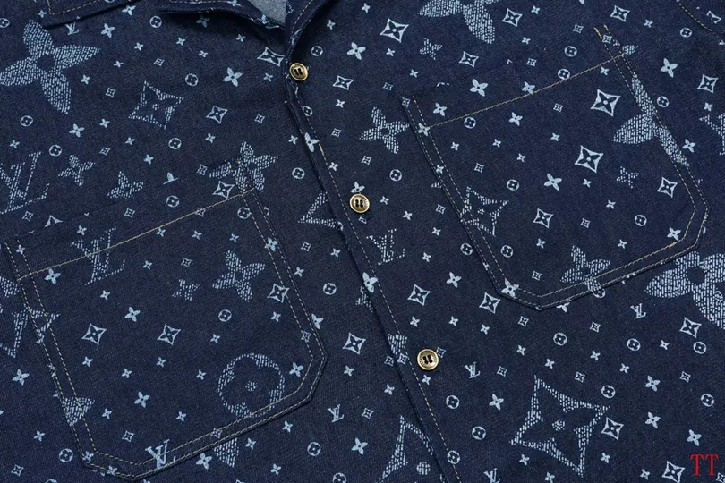 Louis Vuitton LV Shirts Short Sleeved For Unisex Popular 8634