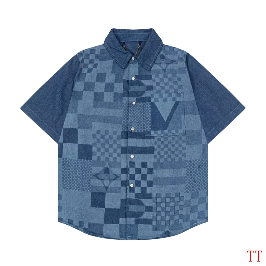 Louis Vuitton LV Shirts Short Sleeved For Unisex UrbanStyle 4591