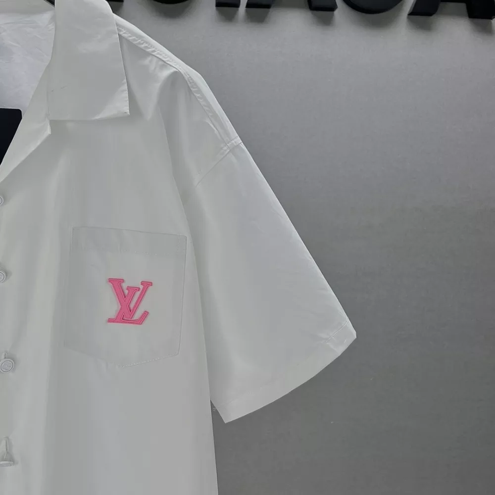 Louis Vuitton LV Shirts Short Sleeved For Unisex Vibrant 9791