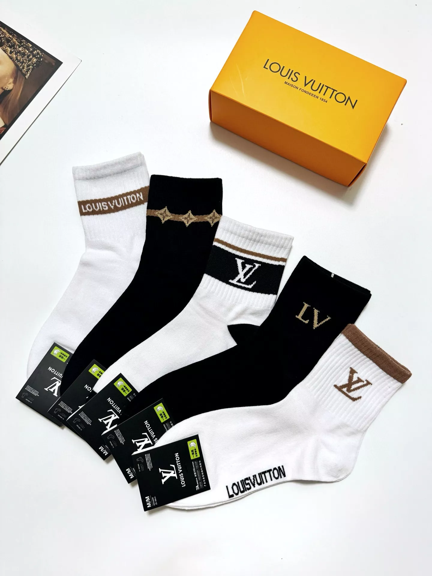 Louis Vuitton LV Socks EasyMatch 4335
