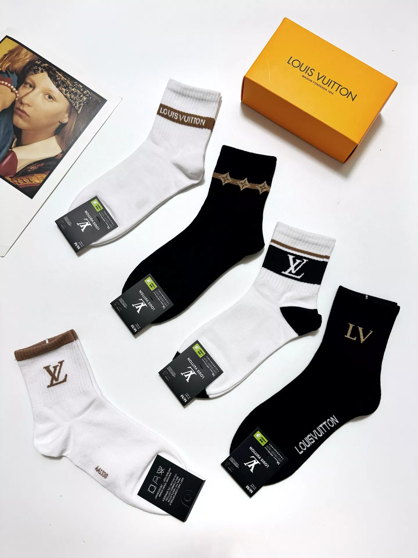 Louis Vuitton LV Socks EasyMatch 4335