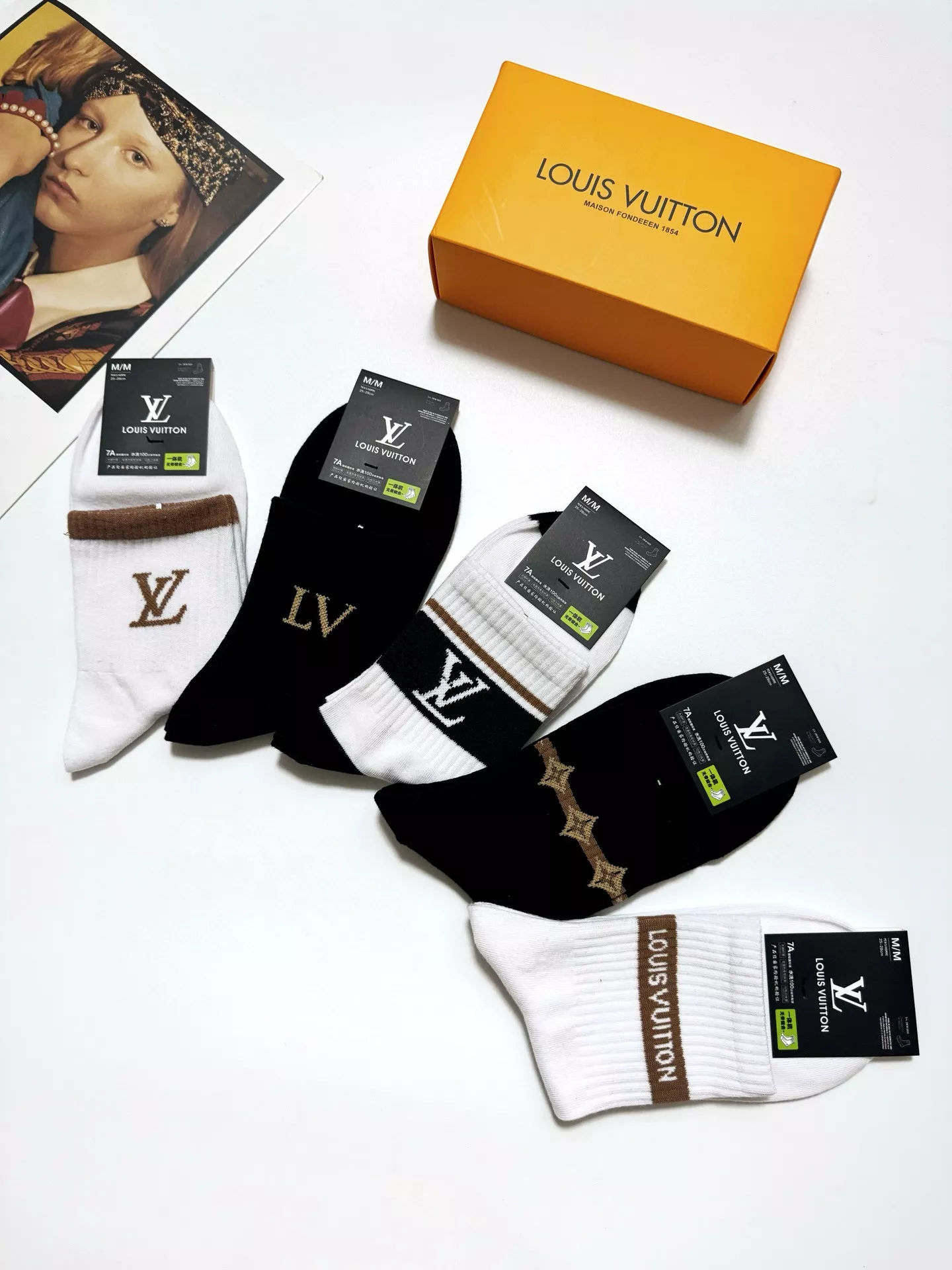 Louis Vuitton LV Socks EasyMatch 4335