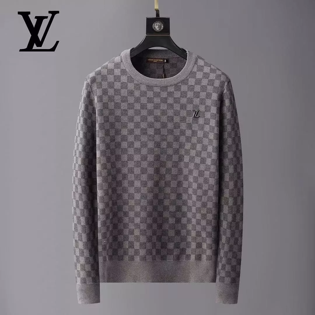 Louis Vuitton LV Sweaters Long Sleeved For Men Bold 9959