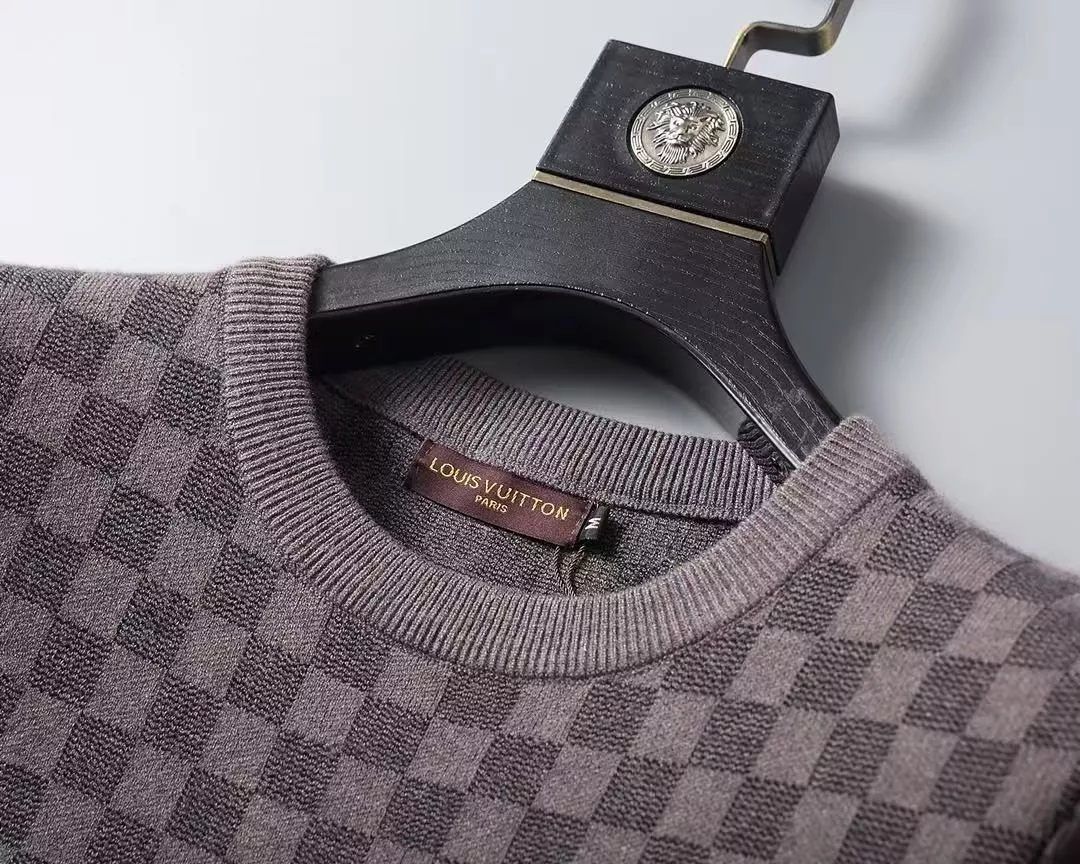 Louis Vuitton LV Sweaters Long Sleeved For Men Bold 9959