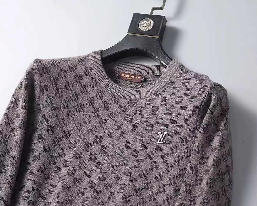 Louis Vuitton LV Sweaters Long Sleeved For Men Bold 9959