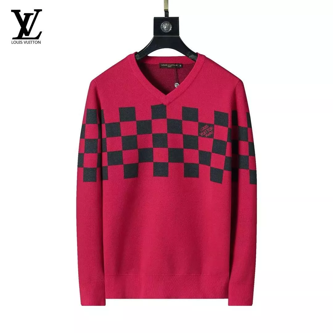 Louis Vuitton LV Sweaters Long Sleeved For Men EyeCatching 2636