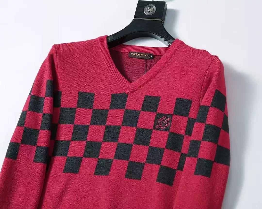 Louis Vuitton LV Sweaters Long Sleeved For Men EyeCatching 2636