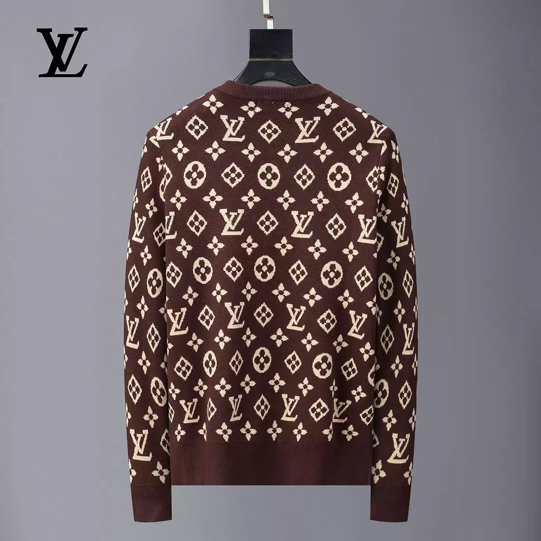 Louis Vuitton LV Sweaters Long Sleeved For Men Popular 348