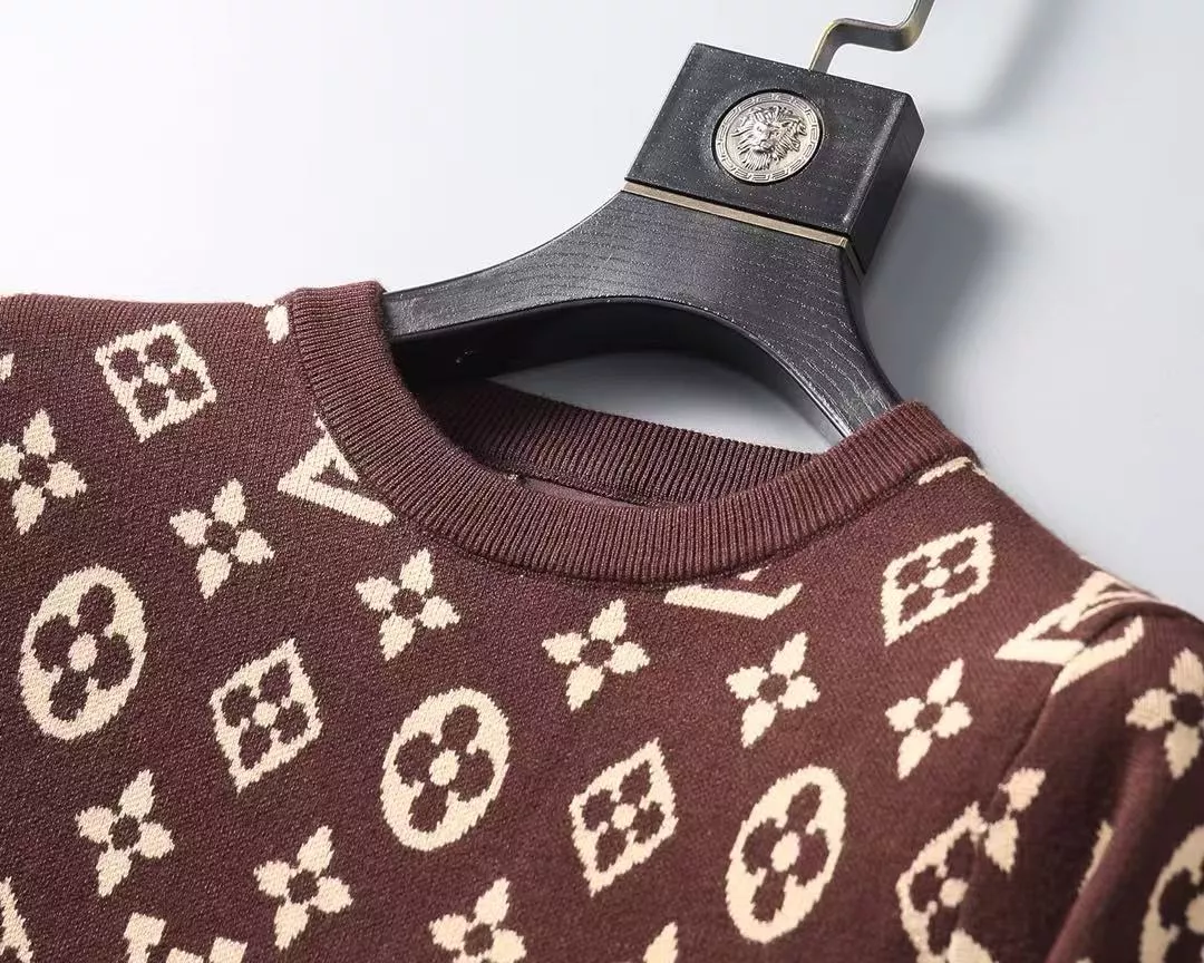 Louis Vuitton LV Sweaters Long Sleeved For Men Popular 348