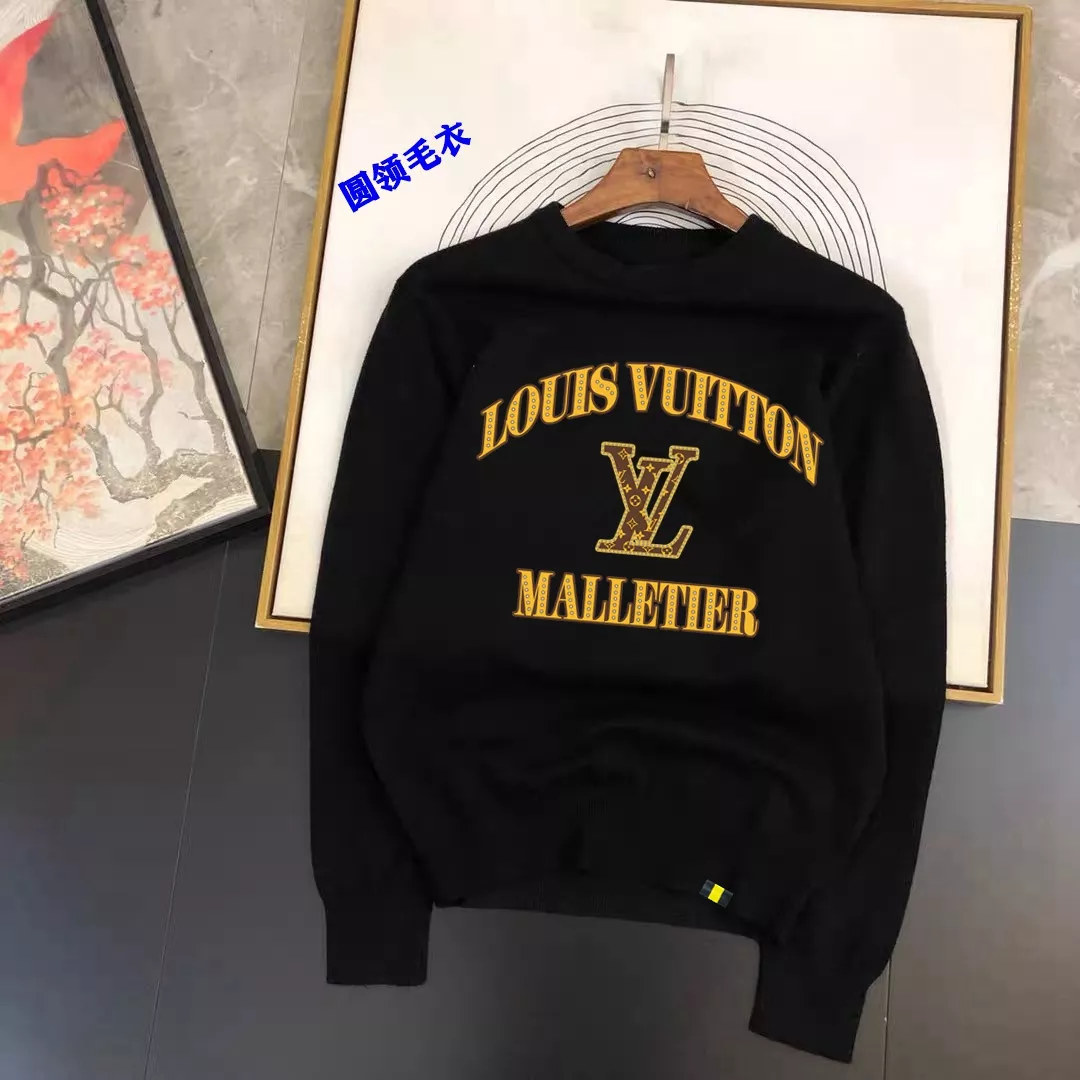 Louis Vuitton LV Sweaters Long Sleeved For Men Popular 9076