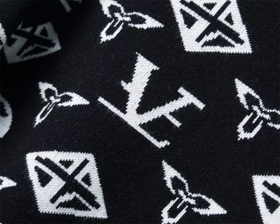 Louis Vuitton LV Sweaters Long Sleeved For Men Trendsetting 2654