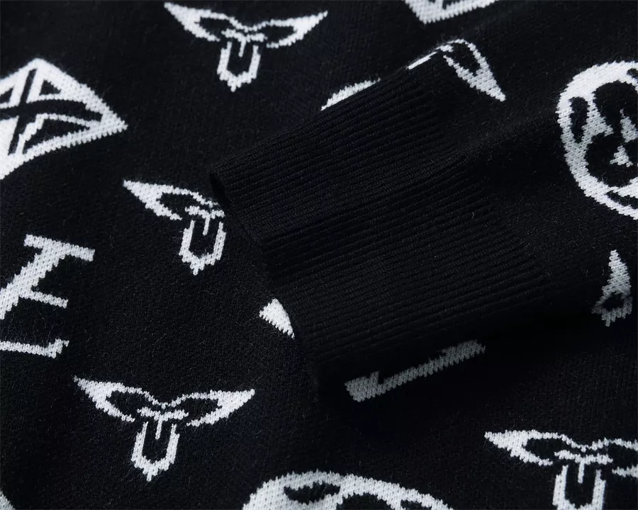 Louis Vuitton LV Sweaters Long Sleeved For Men Trendsetting 2654