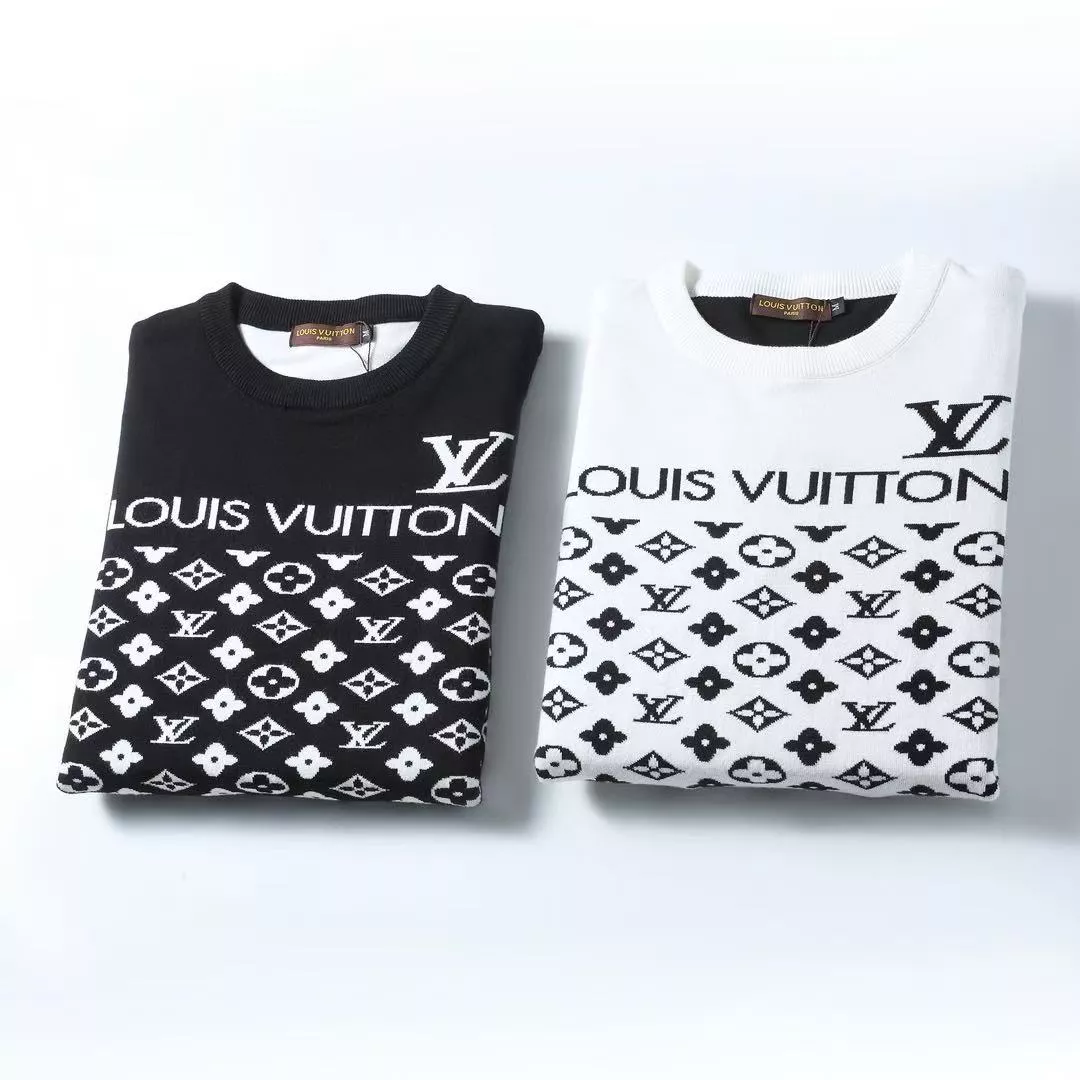 Louis Vuitton LV Sweaters Long Sleeved For Men Vibrant 1563