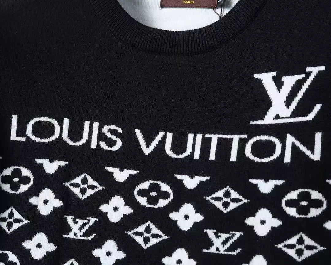 Louis Vuitton LV Sweaters Long Sleeved For Men Vibrant 1563