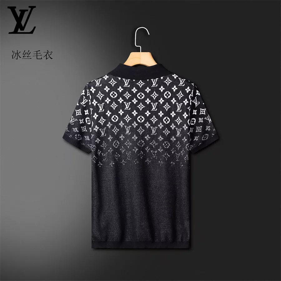 Louis Vuitton LV T-Shirts Short Sleeved For Men Bold 2278