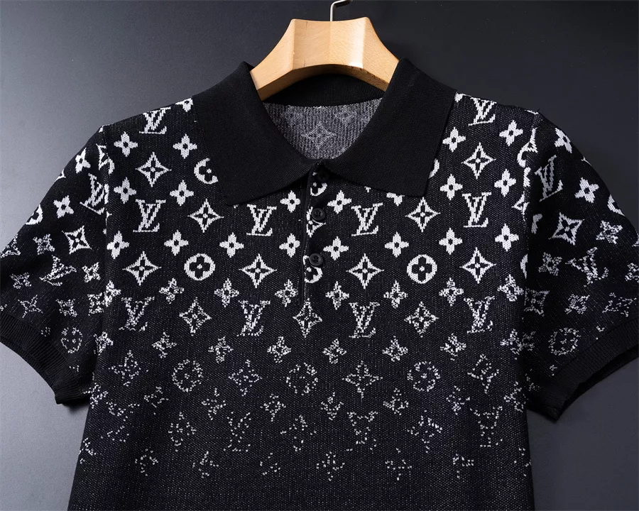 Louis Vuitton LV T-Shirts Short Sleeved For Men Bold 2278