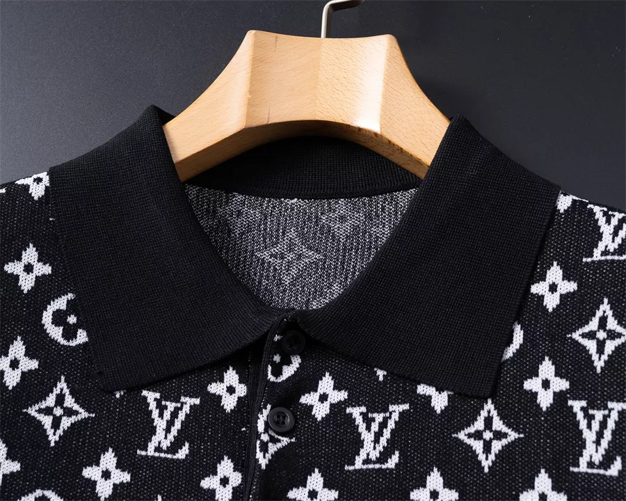 Louis Vuitton LV T-Shirts Short Sleeved For Men Bold 2278
