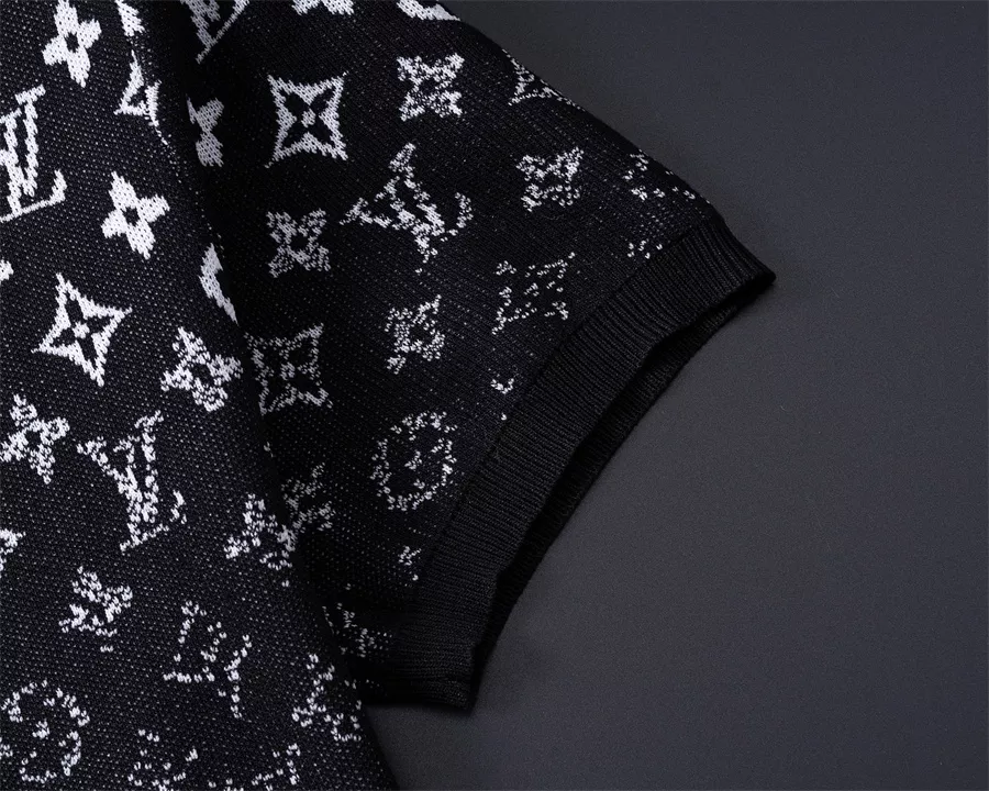 Louis Vuitton LV T-Shirts Short Sleeved For Men Bold 2278