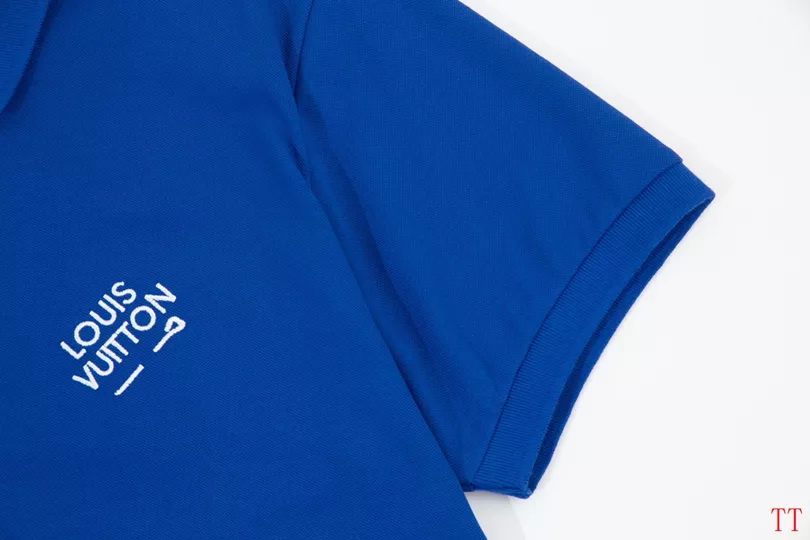 Louis Vuitton LV T-Shirts Short Sleeved For Men Bright 845