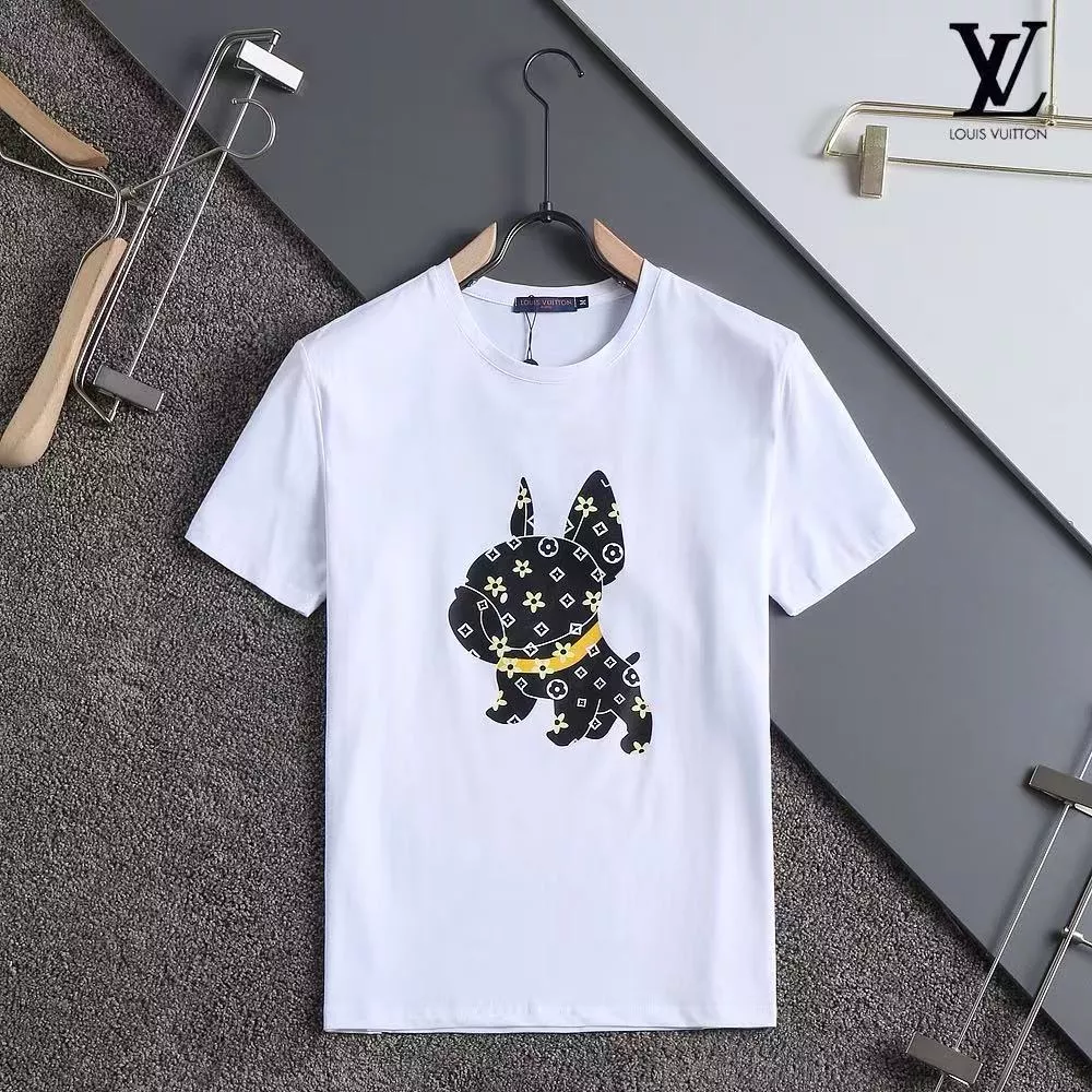 Louis Vuitton LV T-Shirts Short Sleeved For Men Classic 1418