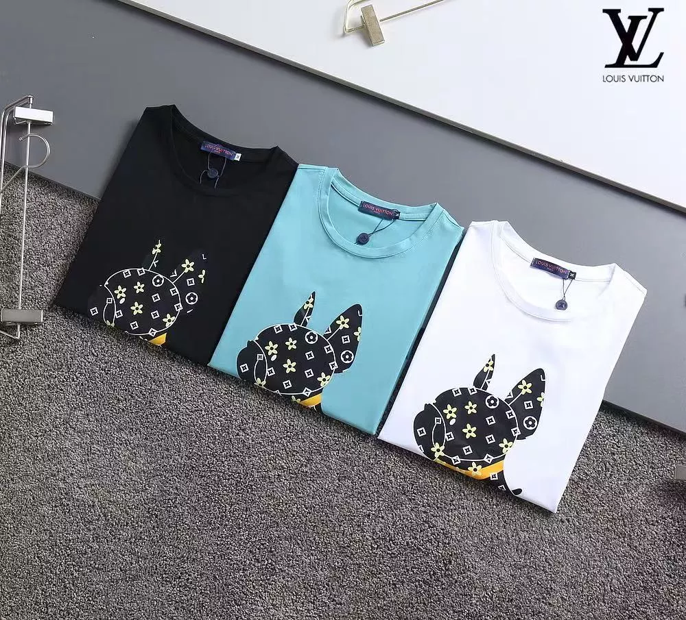 Louis Vuitton LV T-Shirts Short Sleeved For Men Classic 1418