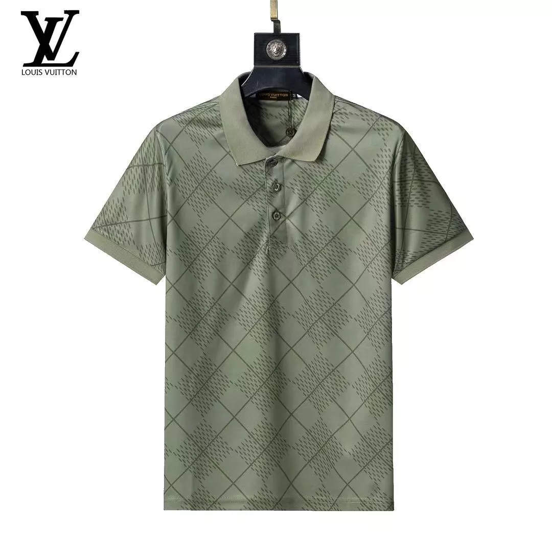 Louis Vuitton LV T-Shirts Short Sleeved For Men Comfortable 3345