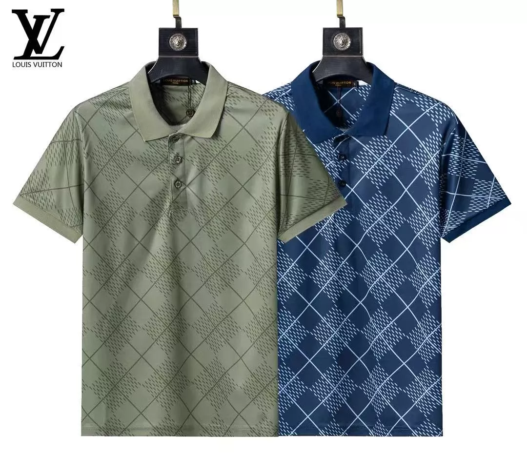 Louis Vuitton LV T-Shirts Short Sleeved For Men Comfortable 3345