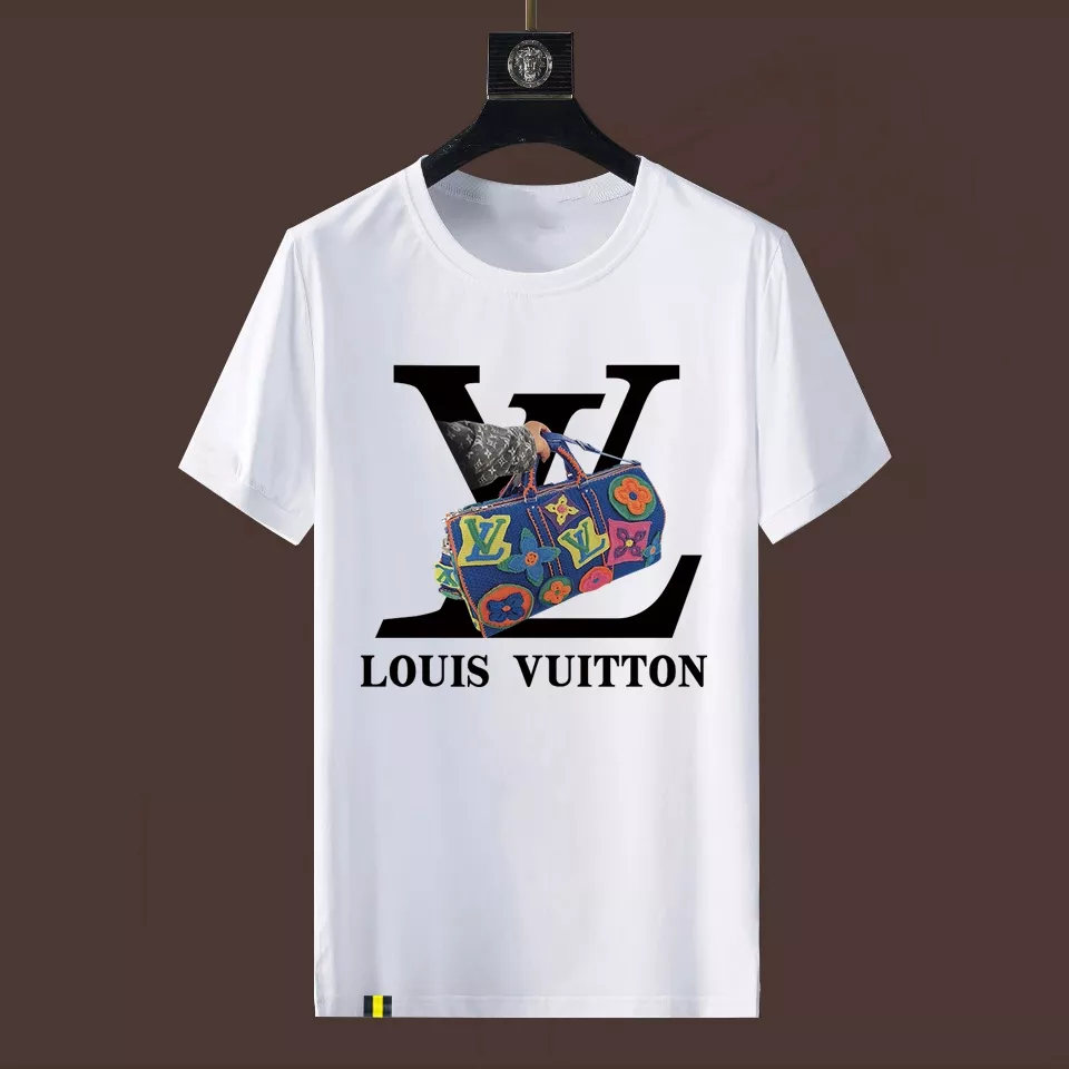 Louis Vuitton LV T-Shirts Short Sleeved For Men Comfortable 5850