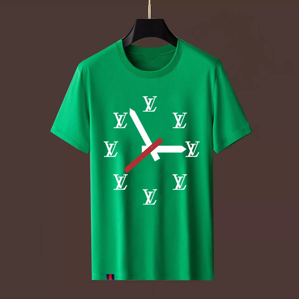 Louis Vuitton LV T-Shirts Short Sleeved For Men Compact 8226