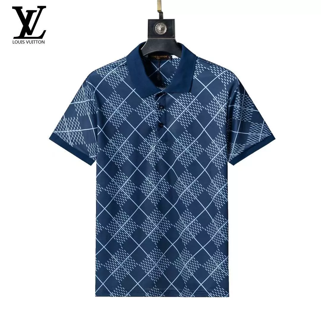Louis Vuitton LV T-Shirts Short Sleeved For Men Durable 2017