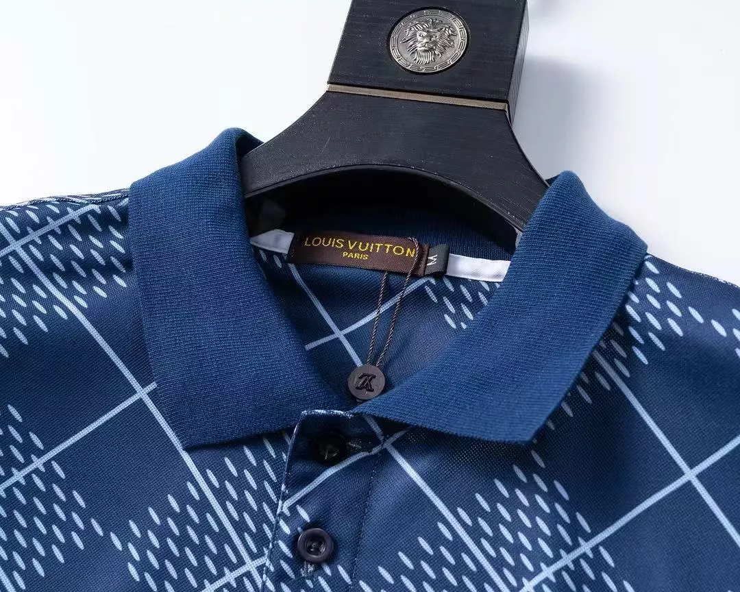 Louis Vuitton LV T-Shirts Short Sleeved For Men Durable 2017