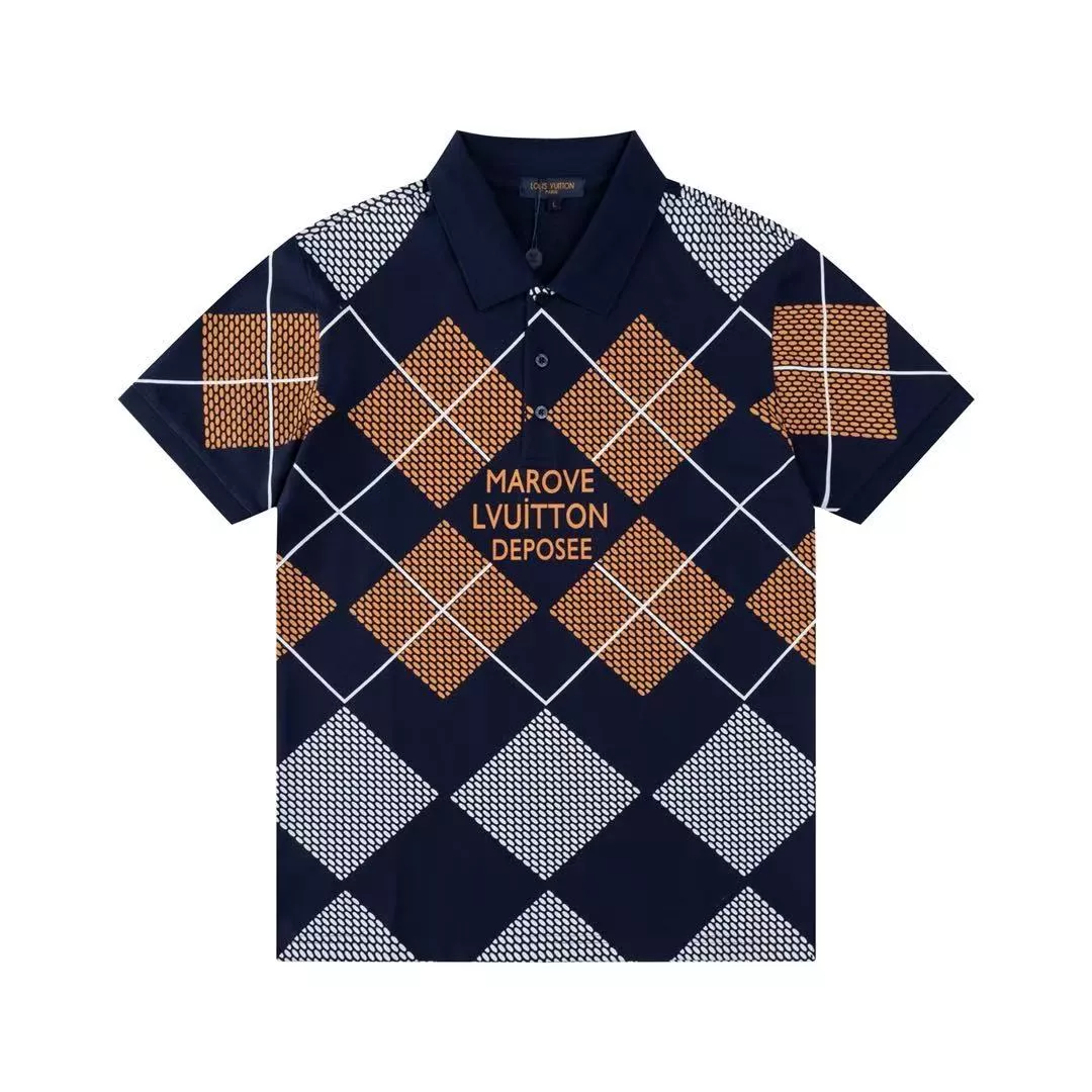 Louis Vuitton LV T-Shirts Short Sleeved For Men Durable 3598