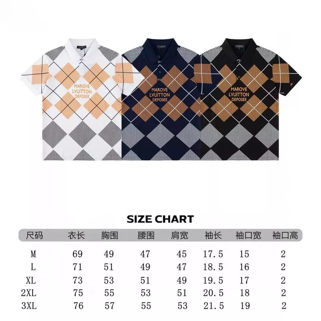 Louis Vuitton LV T-Shirts Short Sleeved For Men Durable 3598
