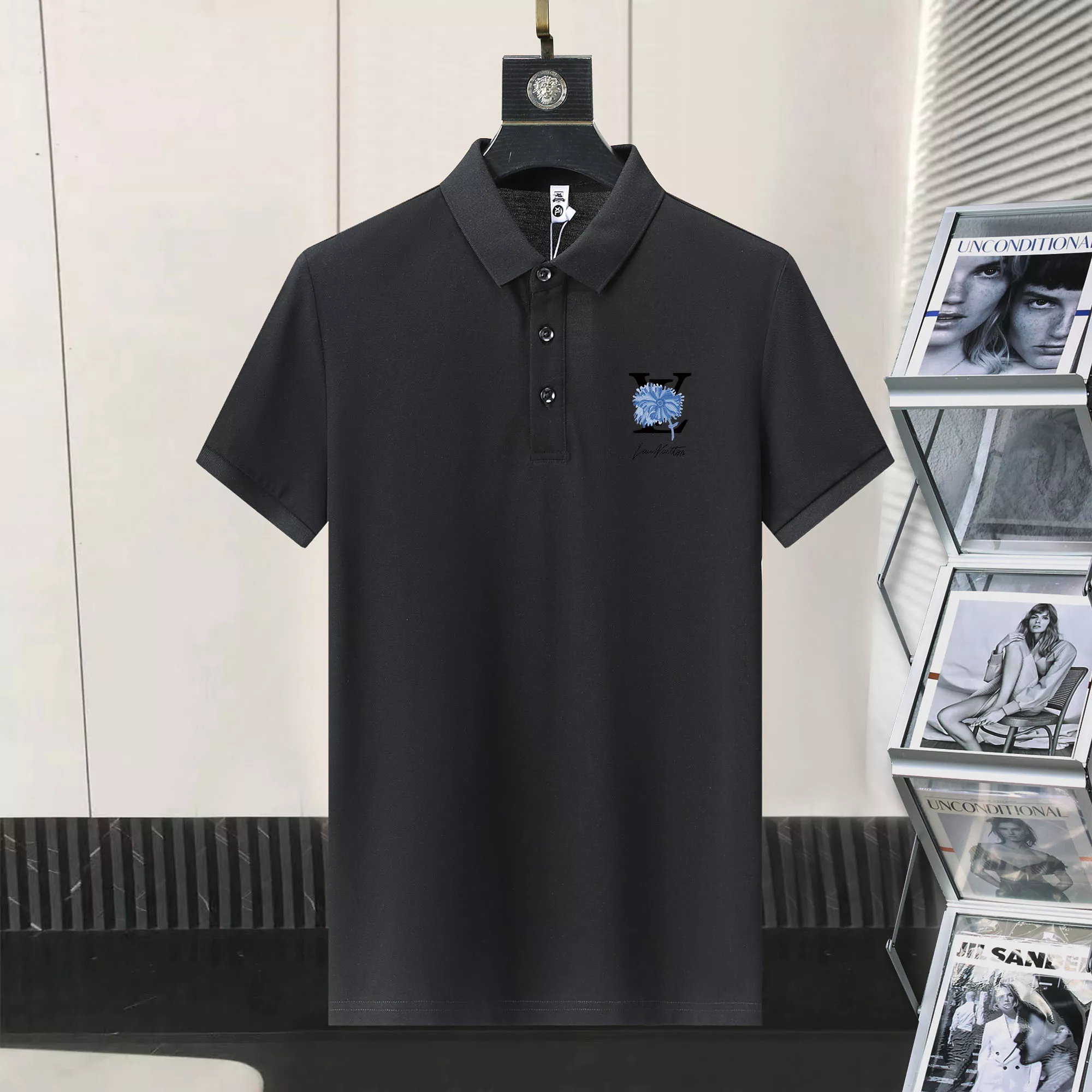 Louis Vuitton LV T-Shirts Short Sleeved For Men EasyMatch 6107