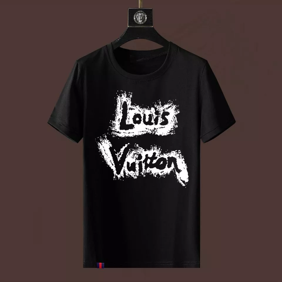 Louis Vuitton LV T-Shirts Short Sleeved For Men EasyMatch 7245