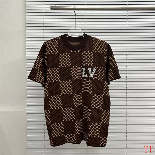Louis Vuitton LV T-Shirts Short Sleeved For Men EyeCatching 3359