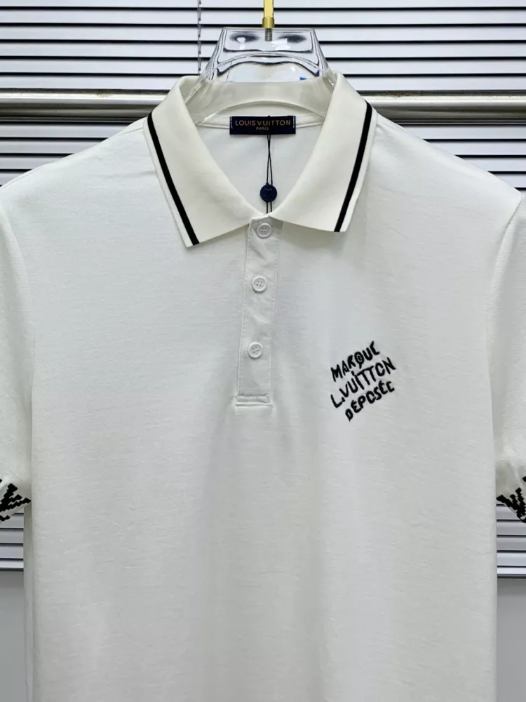 Louis Vuitton LV T-Shirts Short Sleeved For Men Flexible 8294
