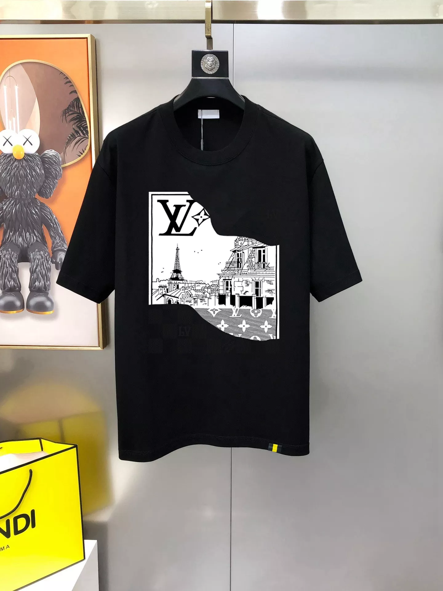 Louis Vuitton LV T-Shirts Short Sleeved For Men GoodFit 8292