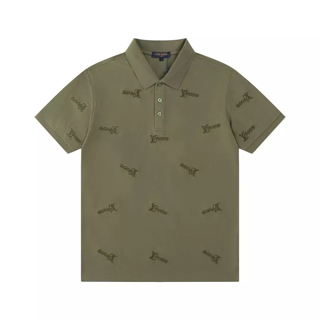 Louis Vuitton LV T-Shirts Short Sleeved For Men Practical 9107