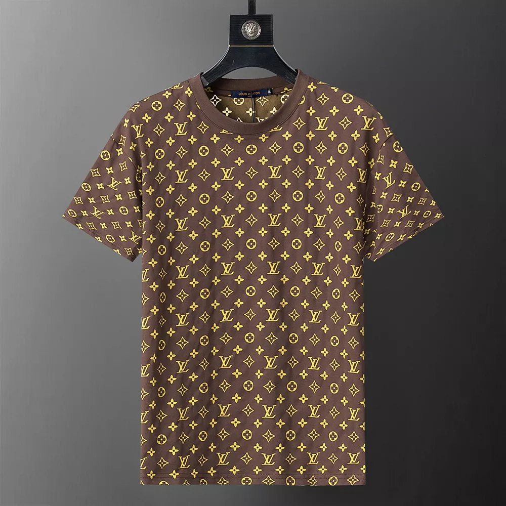 Louis Vuitton LV T-Shirts Short Sleeved For Men Sleek 6162