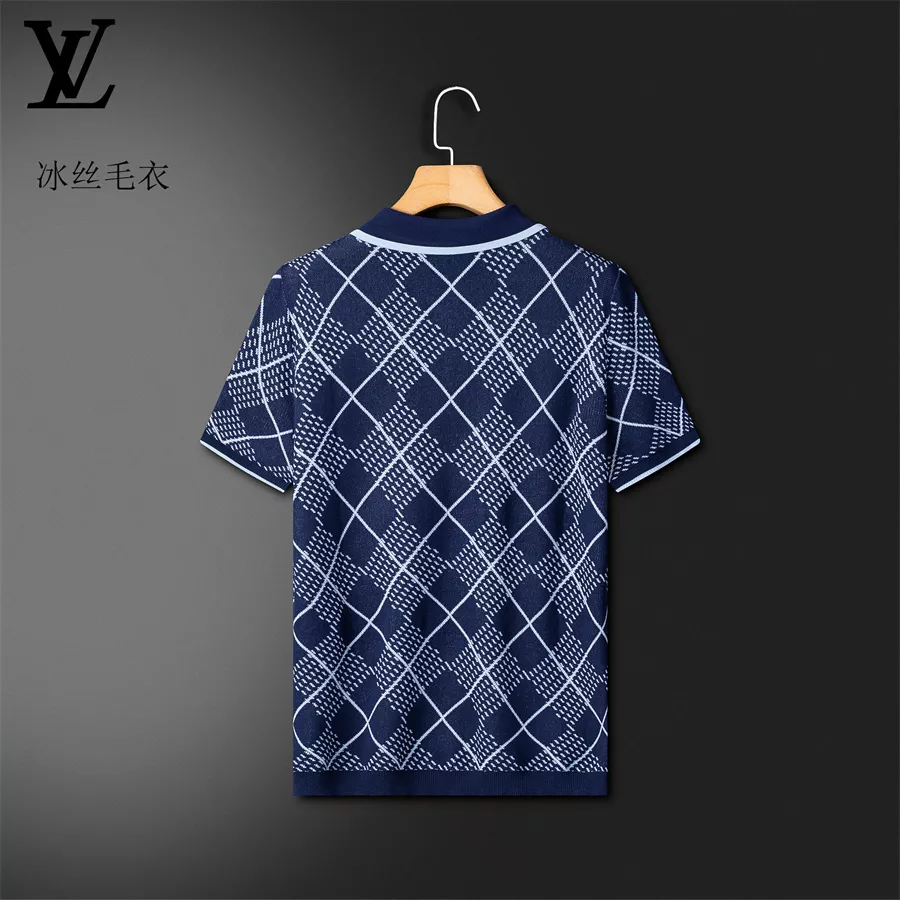 Louis Vuitton LV T-Shirts Short Sleeved For Men Trendy 4370